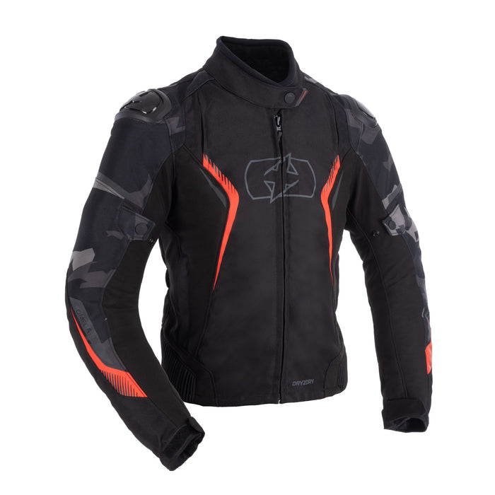 Oxford Omega 1.0 Dry2Dry Women’s Jacket in Stealth Black or Black/Camo/Red - TW24310...