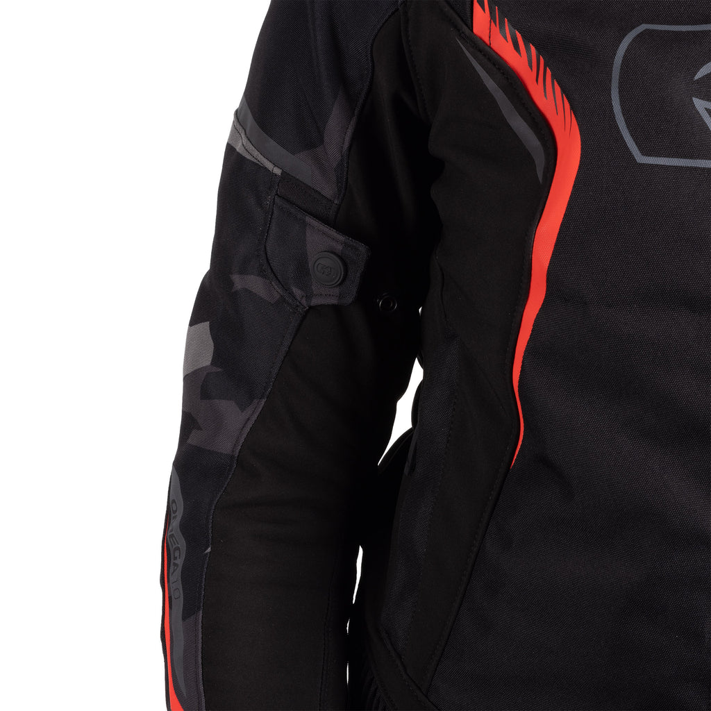 Oxford Omega 1.0 Dry2Dry Women’s Jacket in Stealth Black or Black/Camo/Red - TW24310...