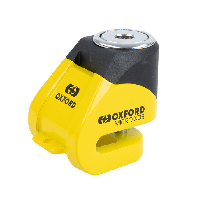 Oxford Micro XD5 Disc Lock Yellow - LK205..