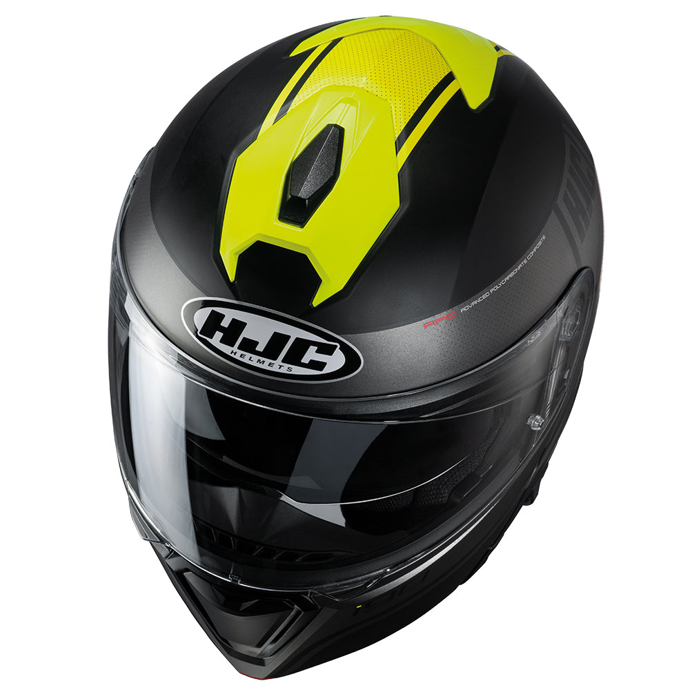 HJC I90 Davan Helmet (Yellow) **CLEARANCE**