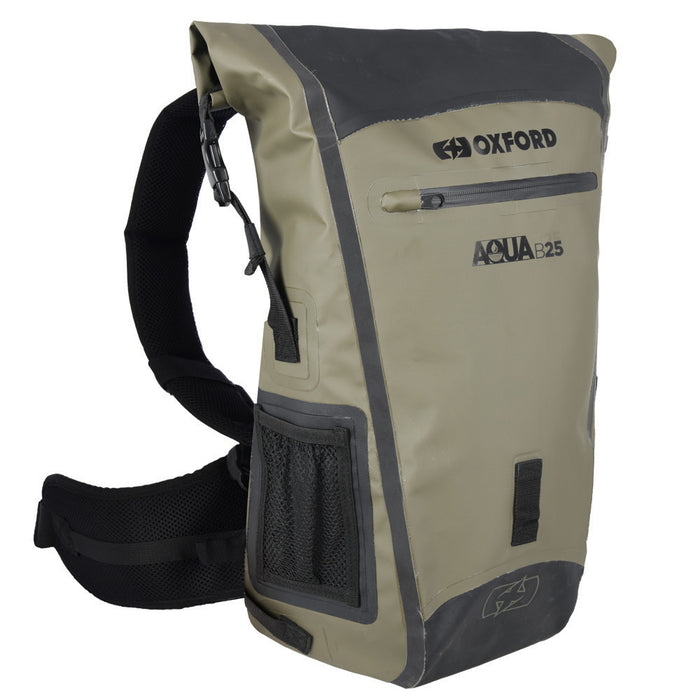 Oxford AQUA B-25 HYDRO BACKPACK - KHAKI/BLACK