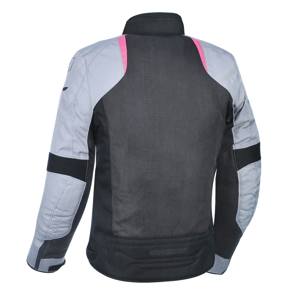Oxford Iota 1.0 Air Women's Jacket in Black/Grey/Pink, Stealth Black or Khaki - TW19320..