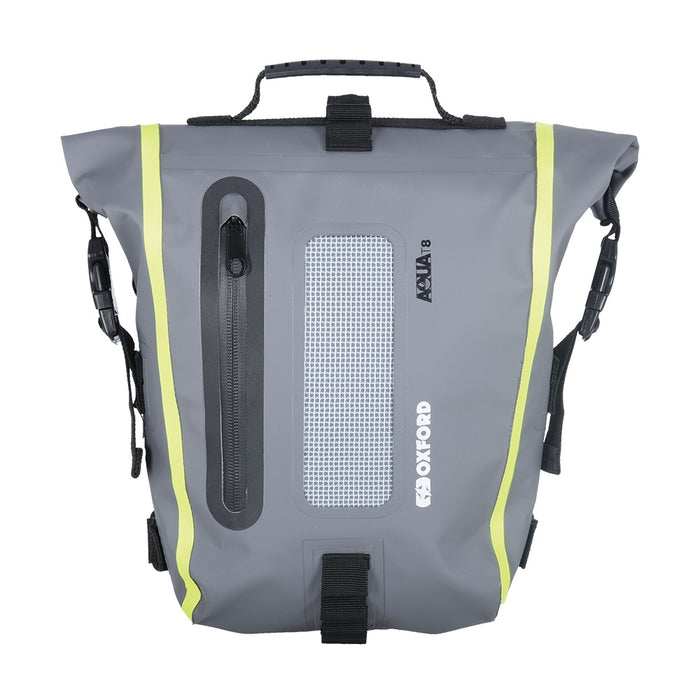 *Oxford AQUA T8 TAIL BAG in Black/Grey/Fluo only - OL465..