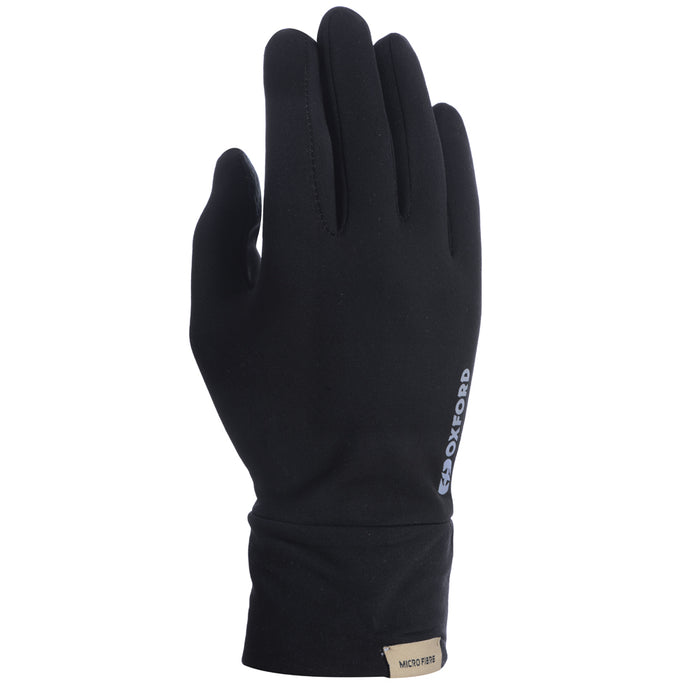 Oxford Deluxe Gloves Micro Fibre Blk CA270 / CA271
