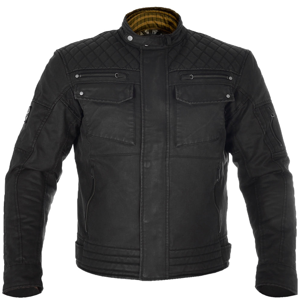 Oxford Hardy Wax Jacket Black