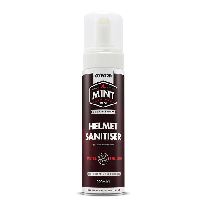 Oxford Mint Helmet Sanitiser Foam 200ml - OC300..